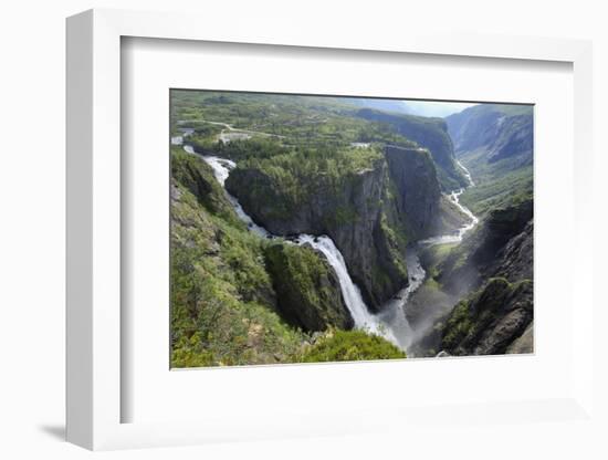 Voringfoss Waterfall, Near Eidfjord, Hordaland, Norway, Scandinavia, Europe-Gary Cook-Framed Photographic Print