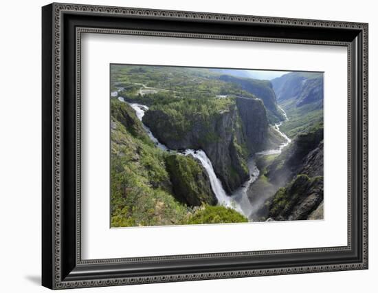 Voringfoss Waterfall, Near Eidfjord, Hordaland, Norway, Scandinavia, Europe-Gary Cook-Framed Photographic Print