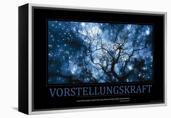 Vorstellungskraft (German Translation)-null-Framed Stretched Canvas