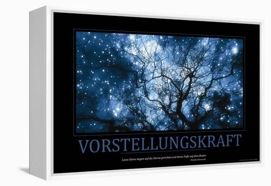 Vorstellungskraft (German Translation)-null-Framed Stretched Canvas