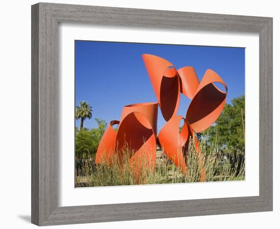 Vortex Sculpture by Alexander Calder, Phoenix Museum of Art, Phoenix, Arizona-Richard Cummins-Framed Photographic Print