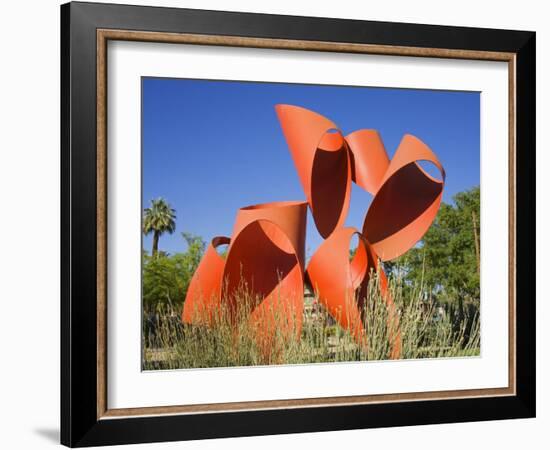 Vortex Sculpture by Alexander Calder, Phoenix Museum of Art, Phoenix, Arizona-Richard Cummins-Framed Photographic Print