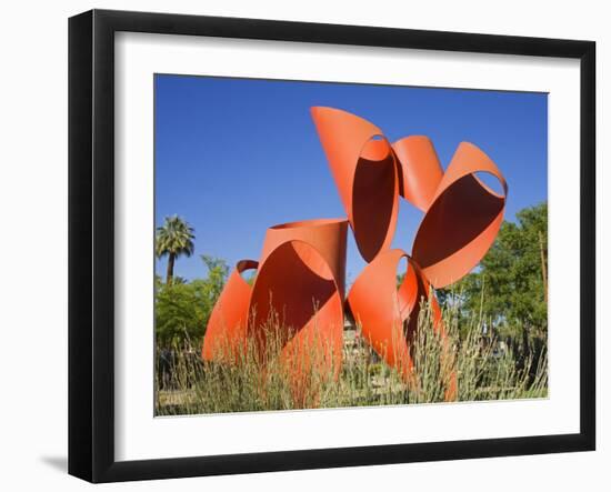 Vortex Sculpture by Alexander Calder, Phoenix Museum of Art, Phoenix, Arizona-Richard Cummins-Framed Photographic Print