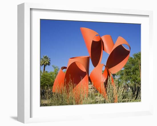 Vortex Sculpture by Alexander Calder, Phoenix Museum of Art, Phoenix, Arizona-Richard Cummins-Framed Photographic Print