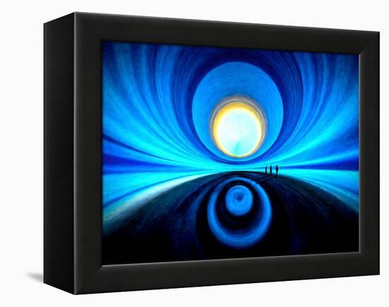 Vortex-Josh Adamski-Framed Premier Image Canvas