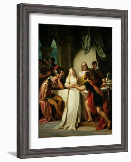 Vortigern and Rowena, 1793-William Hamilton-Framed Premium Giclee Print