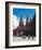 Voskressensky Gate leading towards Red Square, Moscow, Russia-null-Framed Art Print