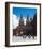 Voskressensky Gate leading towards Red Square, Moscow, Russia-null-Framed Art Print