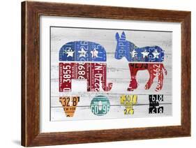 Vote-Design Turnpike-Framed Giclee Print