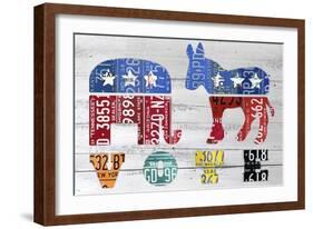 Vote-Design Turnpike-Framed Giclee Print