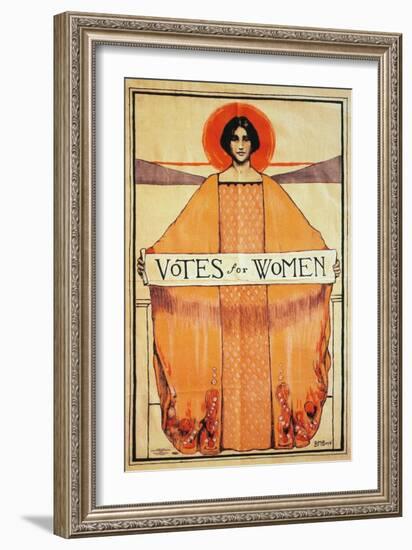 Votes For Women, 1911-null-Framed Giclee Print