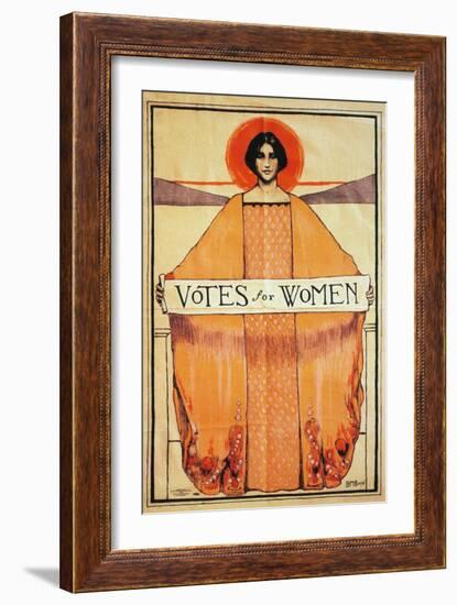 Votes For Women, 1911-null-Framed Giclee Print