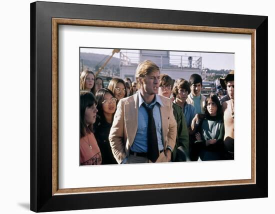 Votez McKay THE CANDIDATE by MichaelRitchie with Robert Redford, 1972 (photo)-null-Framed Photo