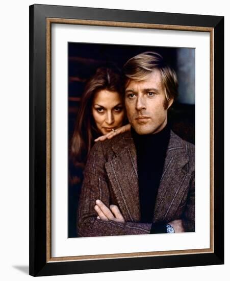 Votez McKay THE CANDIDATE by MichaelRitchie with Robert Redford and Karen Carlson, 1972 (photo)-null-Framed Photo