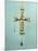 Votive Cross in Gold and Precious Stones-null-Mounted Giclee Print