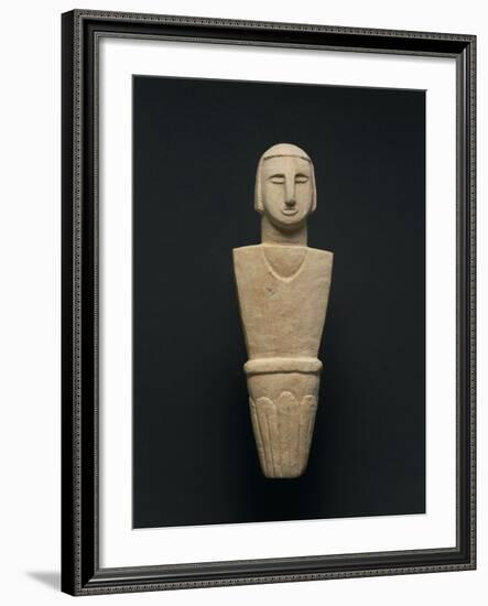 Votive Statue, from Brochtorff Circle at Xaghra, Gozo Island-null-Framed Giclee Print