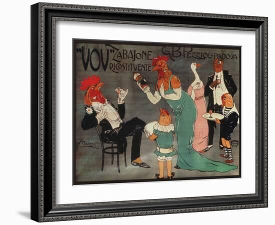 Vov Zabajone-Aldo Mazza-Framed Art Print