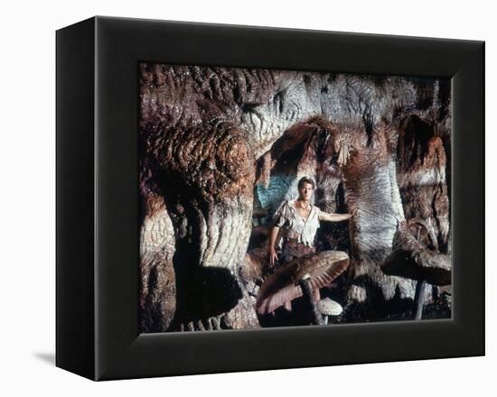 Voyage au centre by la terre JOURNEY TO THE CENTER OF THE EARTH by HenryLevin with Pat Boone, 1959 -null-Framed Stretched Canvas