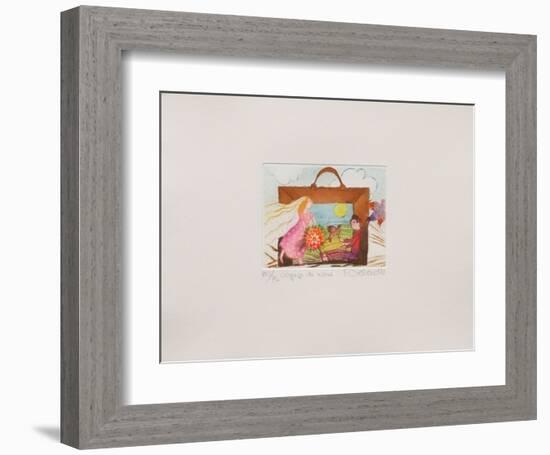 Voyage De Noces-Françoise Deberdt-Framed Limited Edition