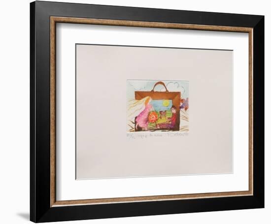 Voyage De Noces-Françoise Deberdt-Framed Limited Edition