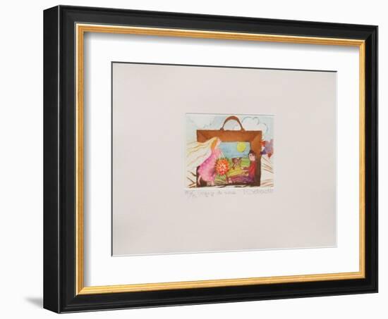 Voyage De Noces-Françoise Deberdt-Framed Limited Edition