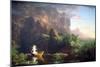 Voyage Of Life-Childhood-Thomas Cole-Mounted Art Print