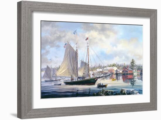 Voyage Preparation-Nicky Boehme-Framed Giclee Print