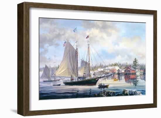 Voyage Preparation-Nicky Boehme-Framed Giclee Print