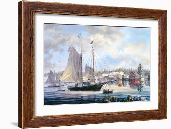 Voyage Preparation-Nicky Boehme-Framed Giclee Print