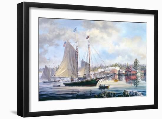 Voyage Preparation-Nicky Boehme-Framed Giclee Print