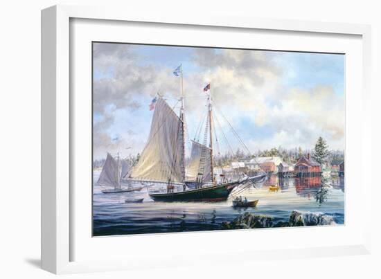 Voyage Preparation-Nicky Boehme-Framed Giclee Print