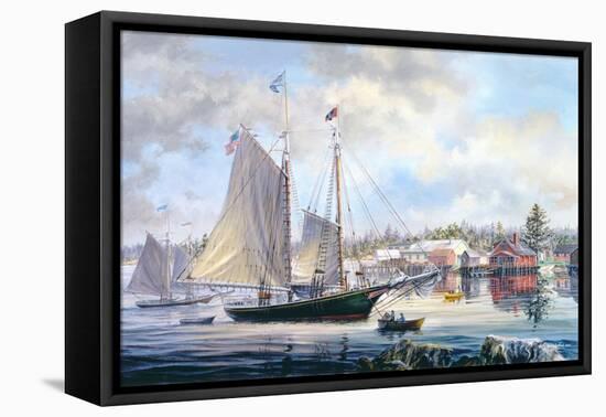 Voyage Preparation-Nicky Boehme-Framed Premier Image Canvas