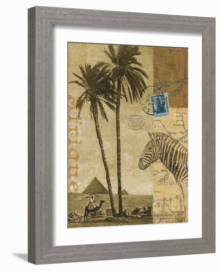 Voyage to Africa-Hugo Wild-Framed Art Print