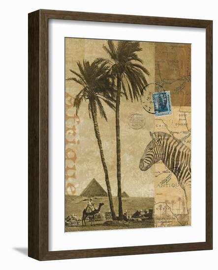 Voyage to Africa-Hugo Wild-Framed Art Print