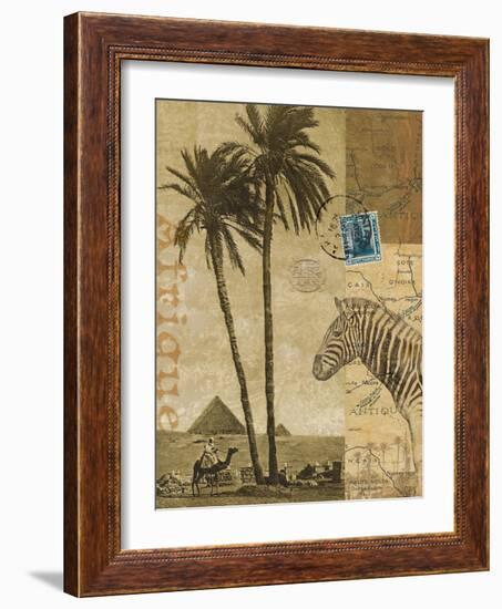 Voyage to Africa-Hugo Wild-Framed Art Print