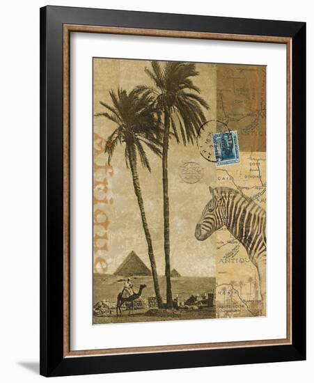 Voyage to Africa-Hugo Wild-Framed Art Print