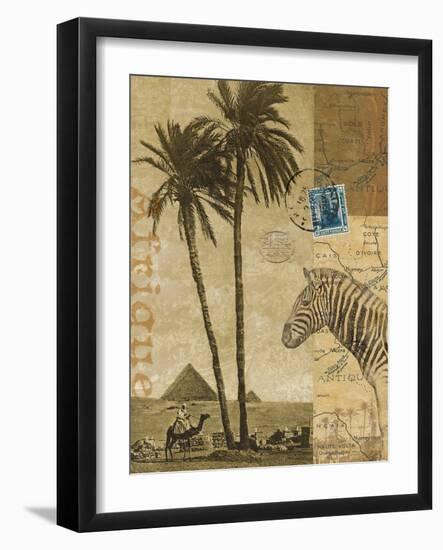 Voyage to Africa-Hugo Wild-Framed Art Print