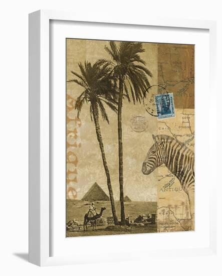 Voyage to Africa-Hugo Wild-Framed Art Print