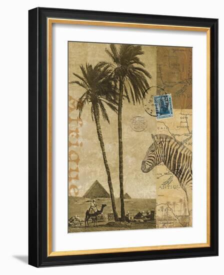 Voyage to Africa-Hugo Wild-Framed Art Print