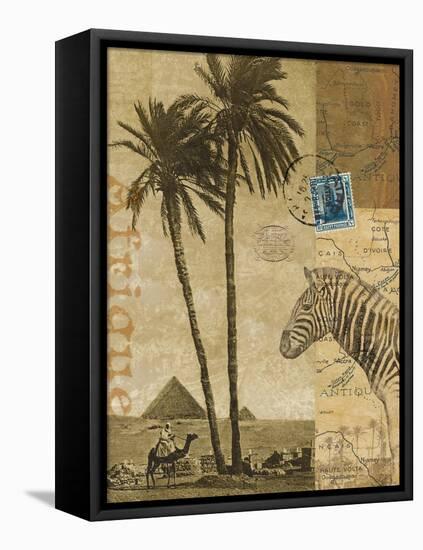 Voyage to Africa-Hugo Wild-Framed Stretched Canvas