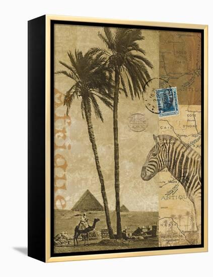 Voyage to Africa-Hugo Wild-Framed Stretched Canvas