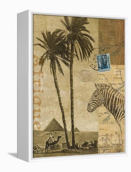 Voyage to Africa-Hugo Wild-Framed Stretched Canvas