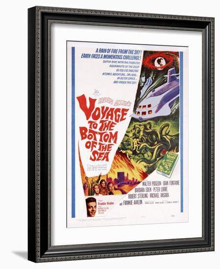 Voyage to the Bottom of the Sea-null-Framed Art Print