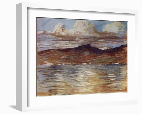 Voyage to the Holy Land c1910-Harold Copping-Framed Giclee Print