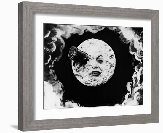 Voyage to the Moon, 1902 (Le Voyage Dans La Lune)-null-Framed Photographic Print