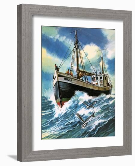 Voyage to the Spanish Main-Wilf Hardy-Framed Giclee Print