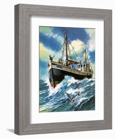 Voyage to the Spanish Main-Wilf Hardy-Framed Giclee Print