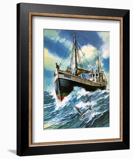 Voyage to the Spanish Main-Wilf Hardy-Framed Giclee Print