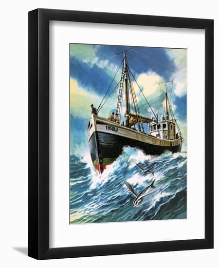 Voyage to the Spanish Main-Wilf Hardy-Framed Giclee Print