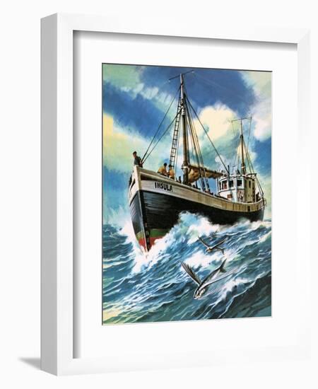 Voyage to the Spanish Main-Wilf Hardy-Framed Giclee Print